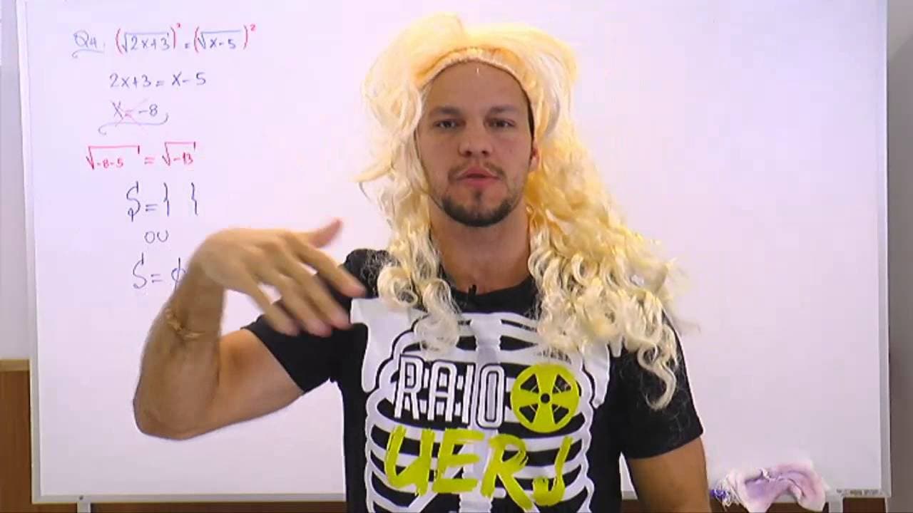 Thumbnail: Matemática - Equações irracionais