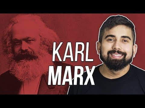 Thumbnail da aula: RESUMO DE SOCIOLOGIA: KARL MARX | Prof. Leandro Vieira