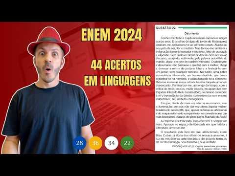 Thumbnail da aula: ENEM 2024: Data venia Conheci Bentinho e Capitu nos meus curiosos e antigos