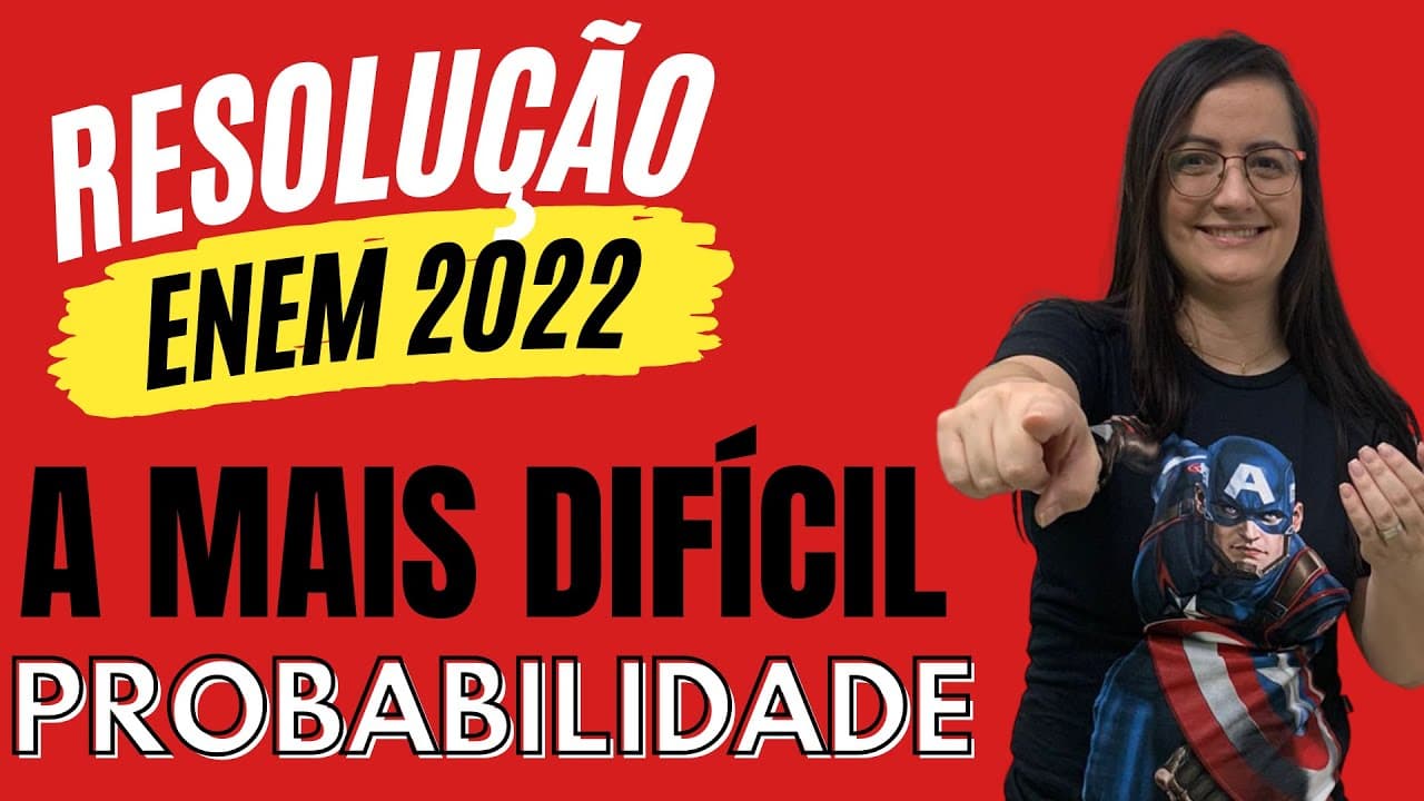 Thumbnail: ENEM 2022 - Q141 (Caderno Azul) - Em um jogo de bingo, as cartelas contêm16 quadrículas dispostas
