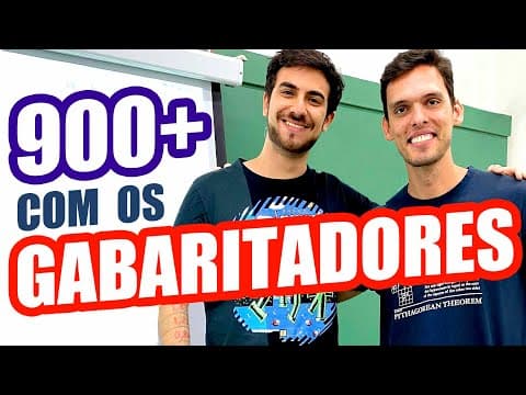 Thumbnail da aula: OS SEGREDOS DO 900+ EM MATEMÁTICA NO ENEM