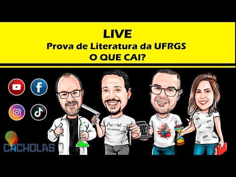 Thumbnail da aula: PROVA DE LITERATURA DA UFRGS: o que cai?