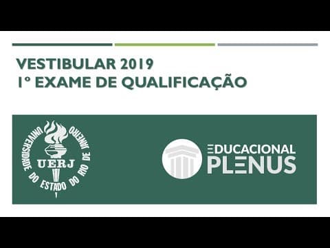 Thumbnail da aula: UERJ - Vestibular 2019 - 1º E.Q - Questão 46 (Química)
