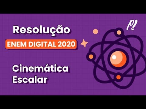 Thumbnail da aula: ENEM DIGITAL 2020 - Cinemática Escalar | A resolução de um instrumento de medição é definida com...