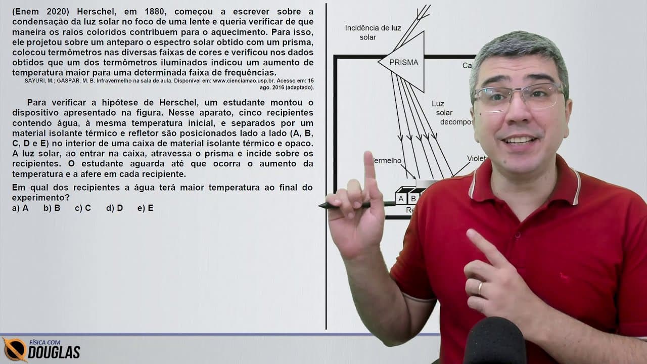 Thumbnail: Enem 2020 e a interação das ondas eletromagnéticas com a matéria