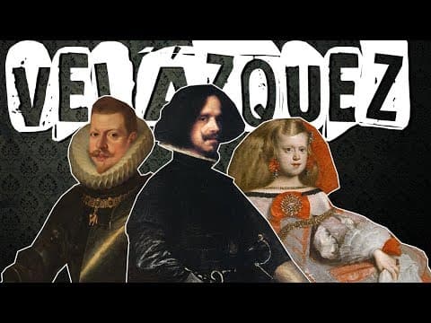 Thumbnail da aula: DIEGO VELÁZQUEZ, O PINTOR DA CORTE ESPANHOLA DE FILIPE IV