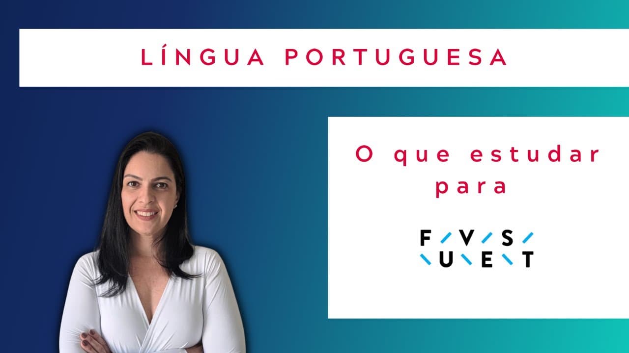 Thumbnail: O que estudar de Língua Portuguesa para a Fuvest 2024