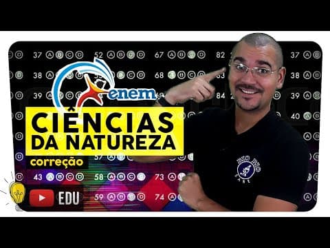 Thumbnail da aula: Correção ENEM 2018 | Biologia | Prof Bio Bio