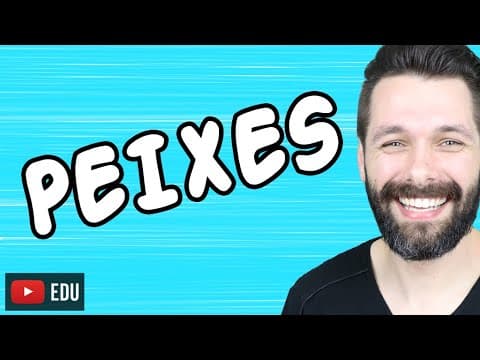 Thumbnail da aula: PEIXES - CORDADOS VERTEBRADOS | Biologia com Samuel Cunha