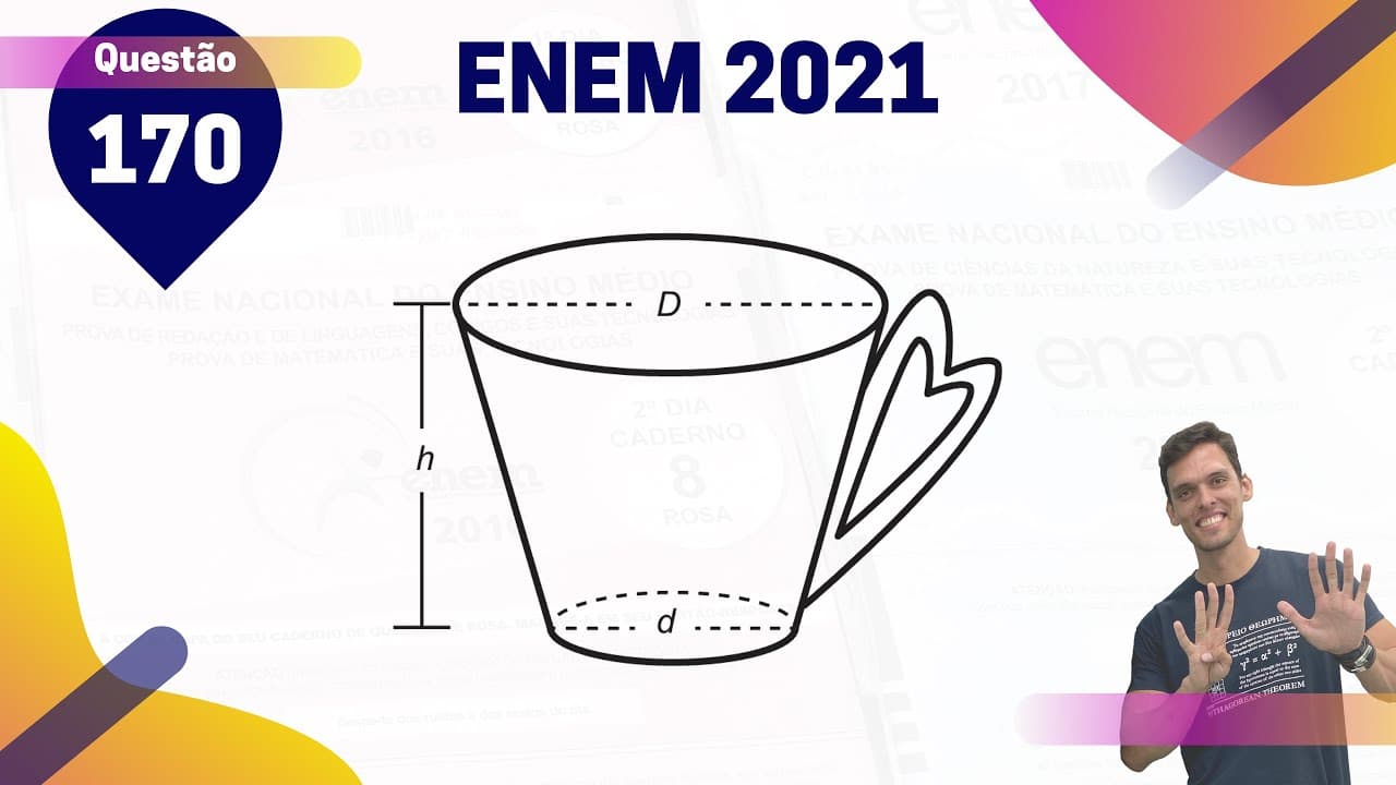 Thumbnail: (Q.170 | Azul) Capacidade da CANECA de SOPA - ENEM 2021