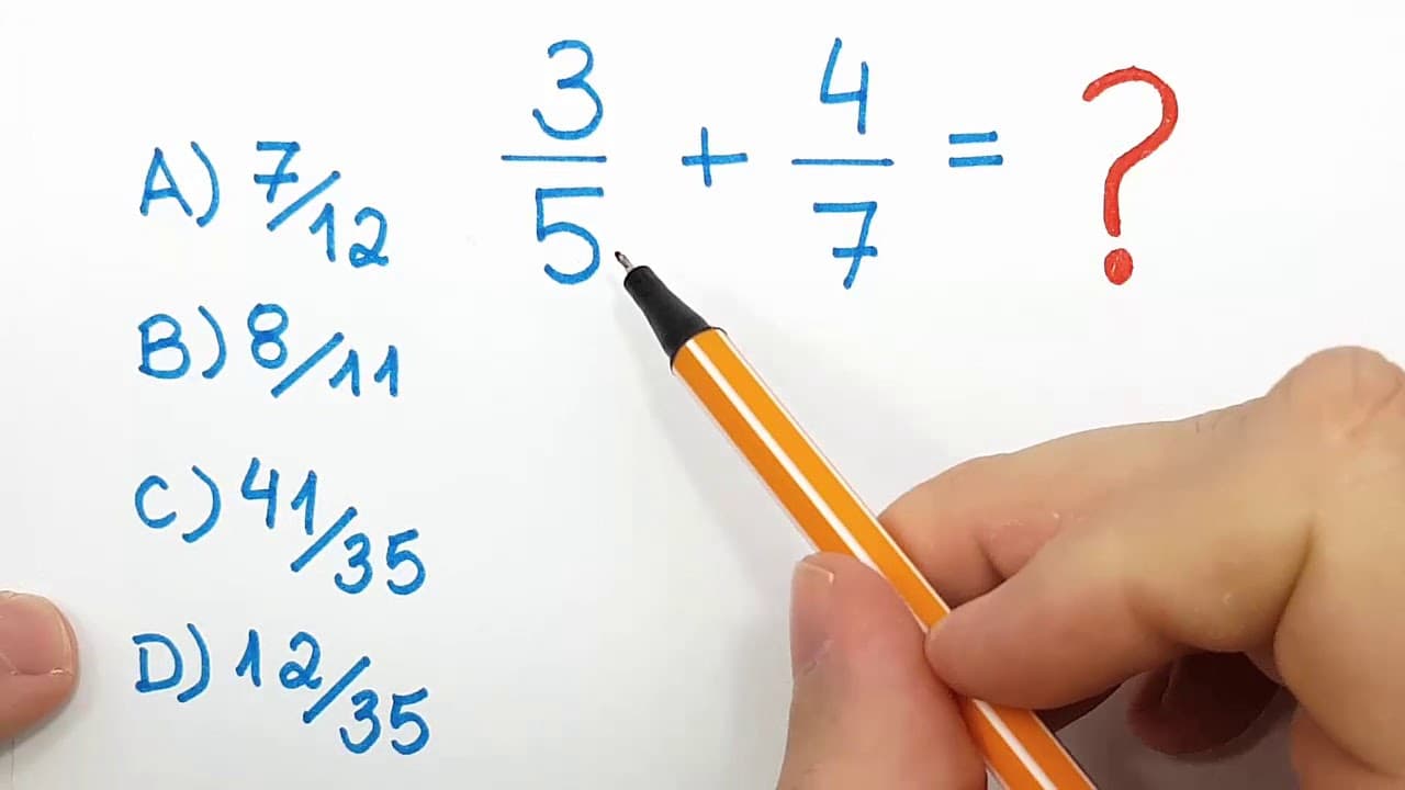 Thumbnail: 🔥 HELP MATEMÁTICA BÁSICA - Desafios - Soma de Frações #43 🔥