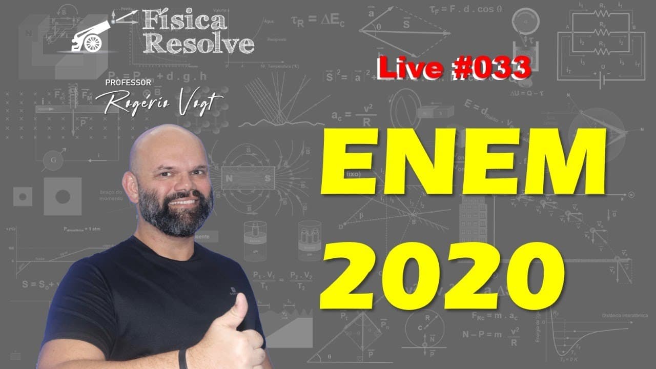 Thumbnail: AO VIVO: RESOLUÇÃO DA PROVA DO ENEM 2020