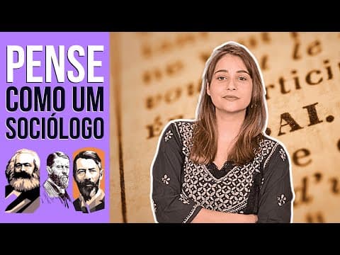 Thumbnail da aula: REDAÇÃO ENEM é Pura Sociologia e eu posso te provar