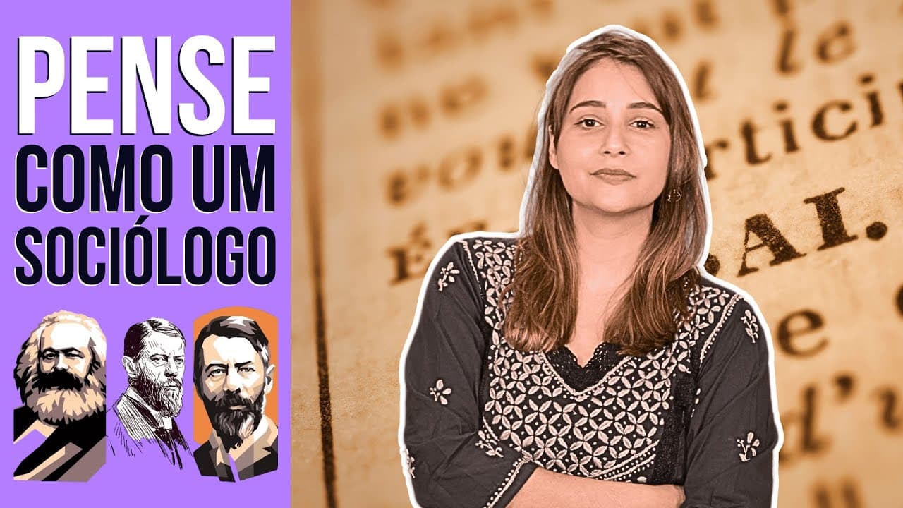 Thumbnail: REDAÇÃO ENEM é Pura Sociologia e eu posso te provar
