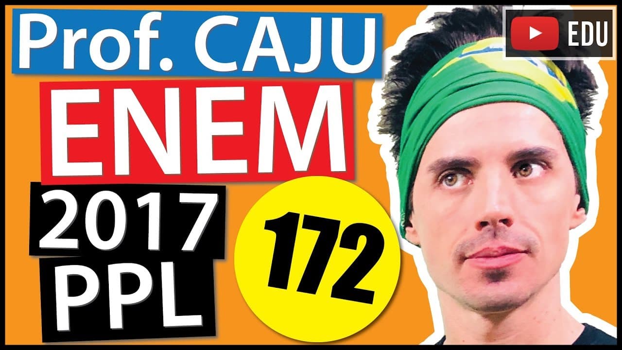 Thumbnail: [ENEM 2017 PPL] 172 📒 LOCALIZAÇÃO Uma pessoa pede informação na recepção de um prédio comercial