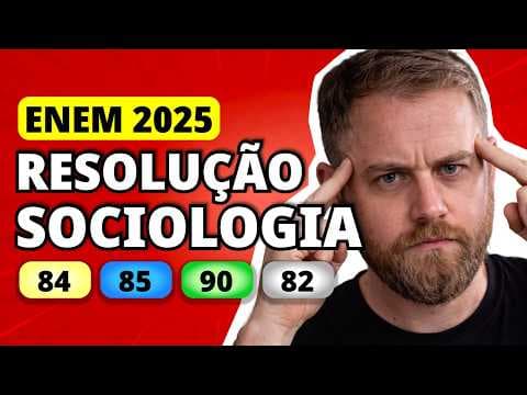 Thumbnail da aula: ENEM 2025 SOCIOLOGIA – Questão 84 | O cinema constituía um encanto indefinível: além do