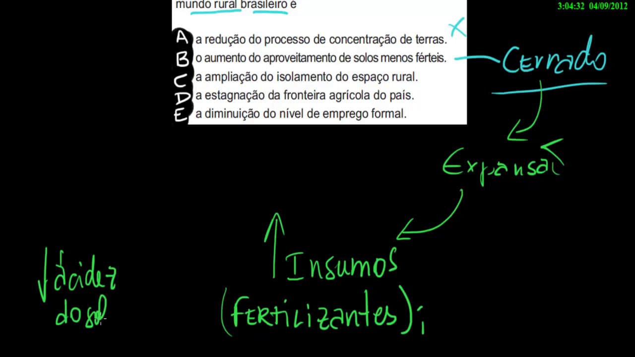 Thumbnail: ENEM 2010 Humanas  q02 # 2