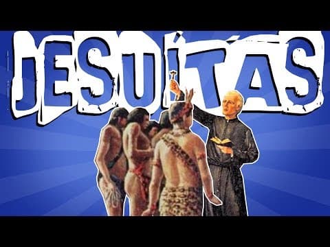 Thumbnail da aula: OS JESUÍTAS NO BRASIL, AS MISSÕES E A RELAÇÃO COM PORTUGAL