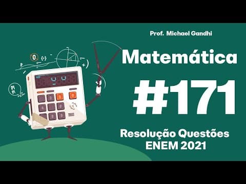 Thumbnail da aula: ENEM 2021 - O dono de uma loja pretende usar cartões imantados para a divulgação de sua loja