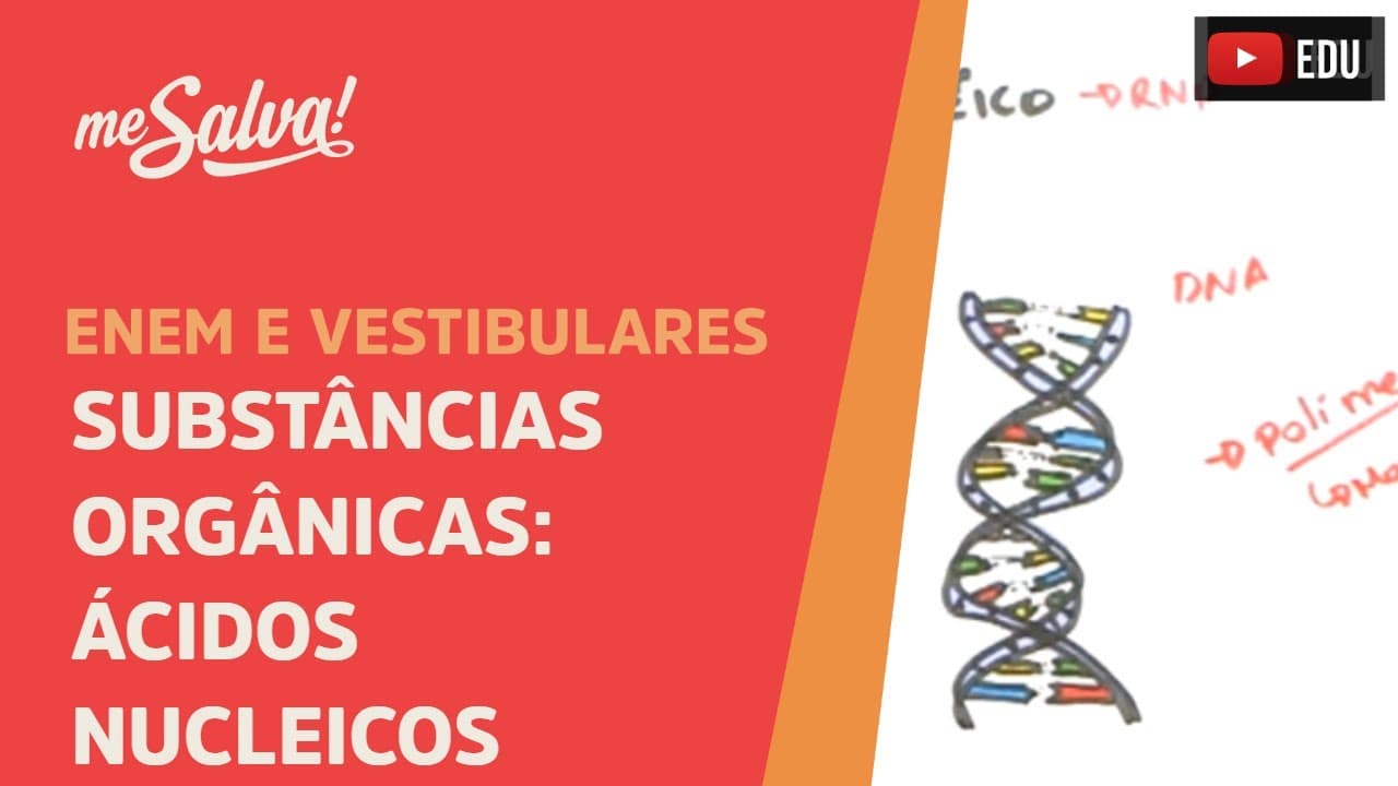 Thumbnail: Me Salva! CIT11 - Citologia - Substâncias orgânicas - Ácidos nucleicos