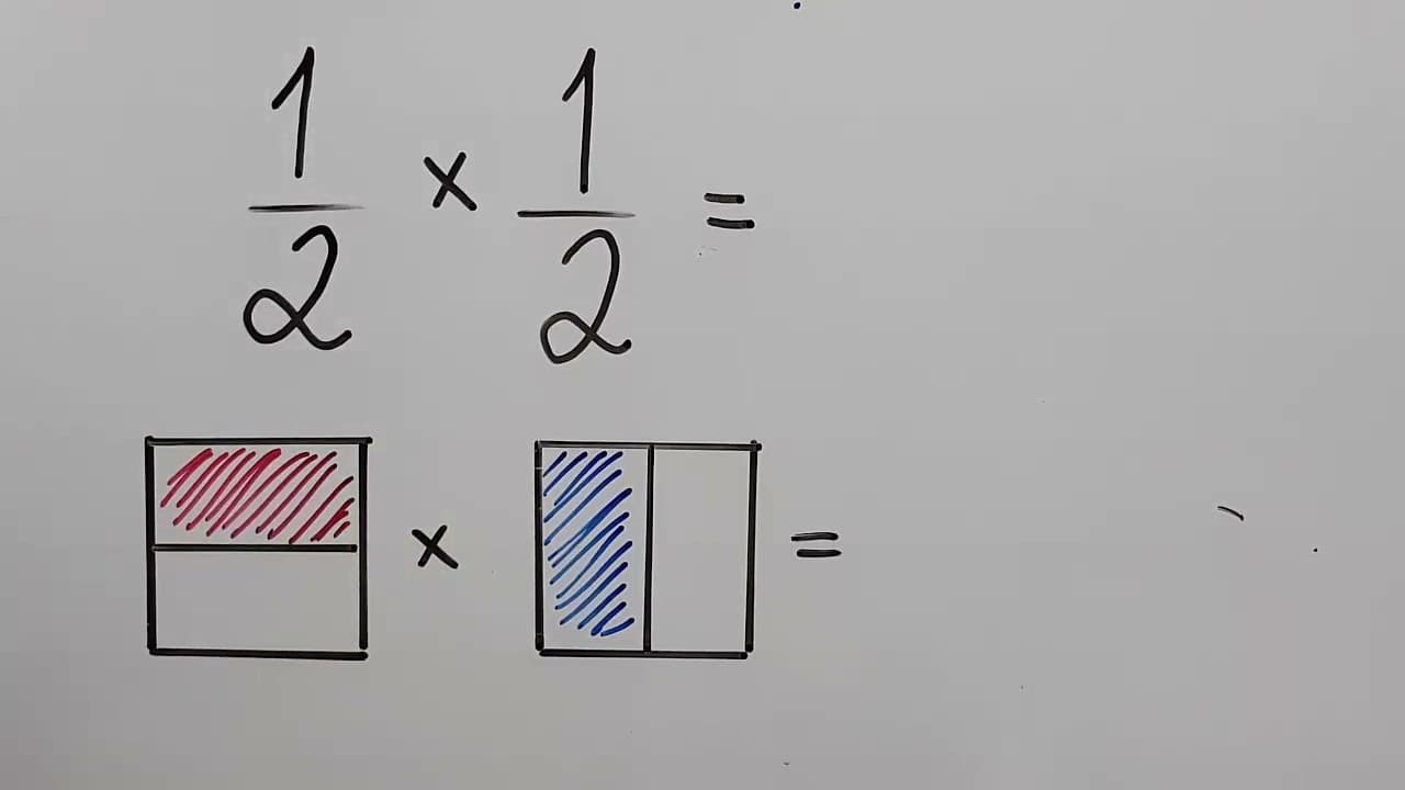 Thumbnail: Multiplicação de Frações com Geometria! 😱