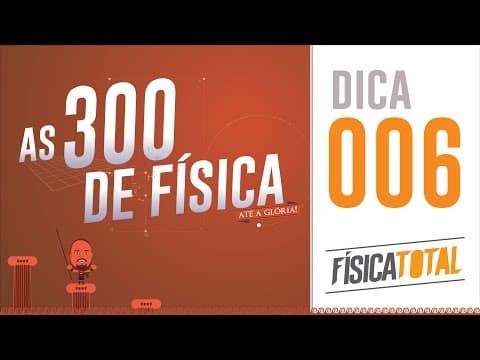 Thumbnail da aula: 006 - cinemática escalar - velocidade escalar média
