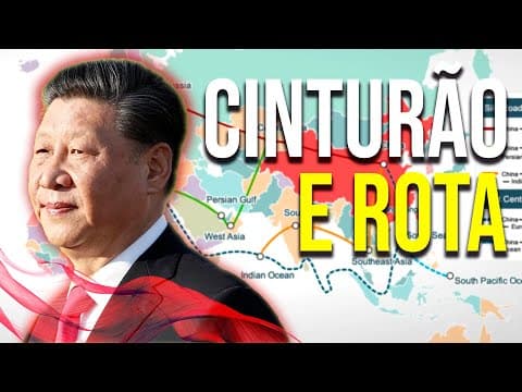 Thumbnail da aula: O que é a NOVA ROTA DA SEDA e por que o BRASIL ainda não aderiu?
