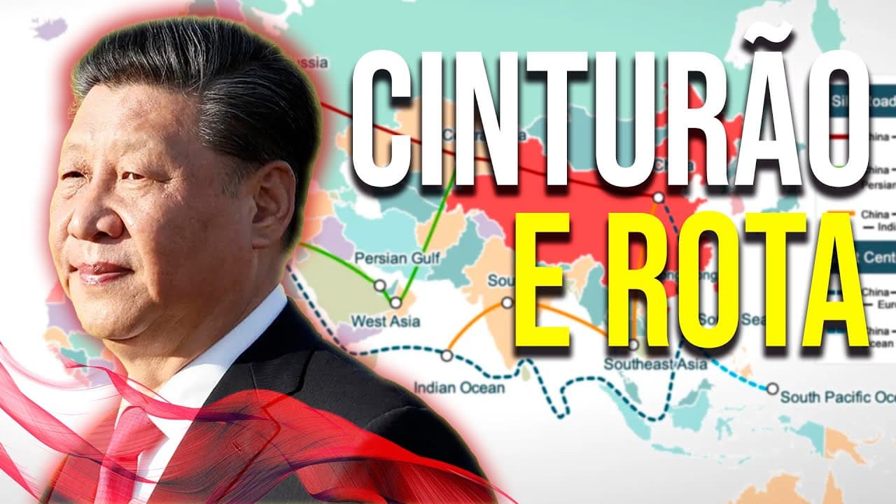 Thumbnail: O que é a NOVA ROTA DA SEDA e por que o BRASIL ainda não aderiu?