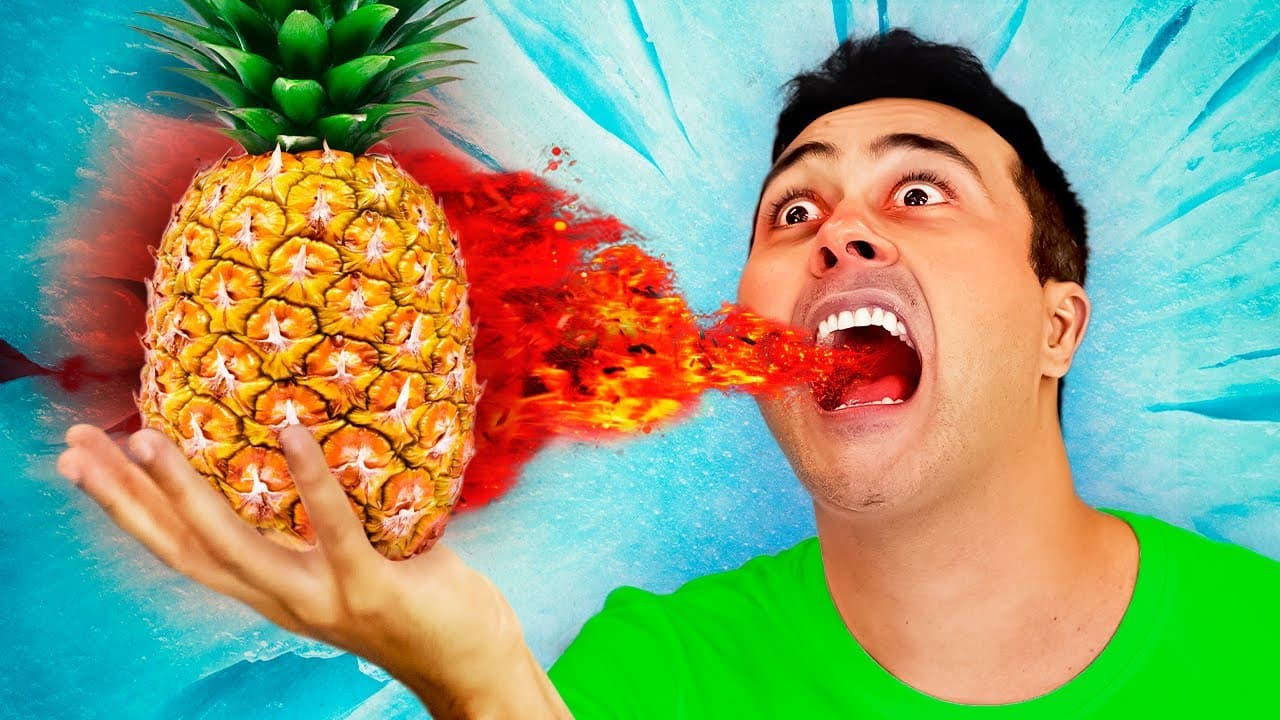 Thumbnail: Por que o ABACAXI faz ARDER A BOCA?