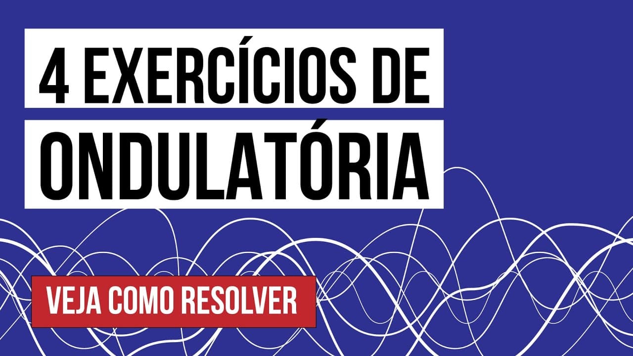 Thumbnail: 4 EXERCÍCIOS DE ONDULATÓRIA: veja como resolver | Física para o Enem | Flaverson Messias Batista