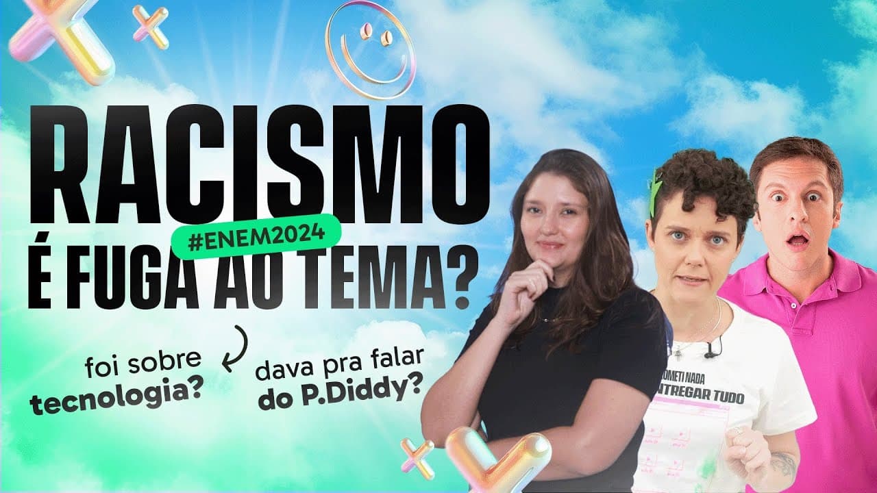 Thumbnail: Redação ENEM 2024: Como Abordar os Desafios da Valorização da Herança Africana no Brasil