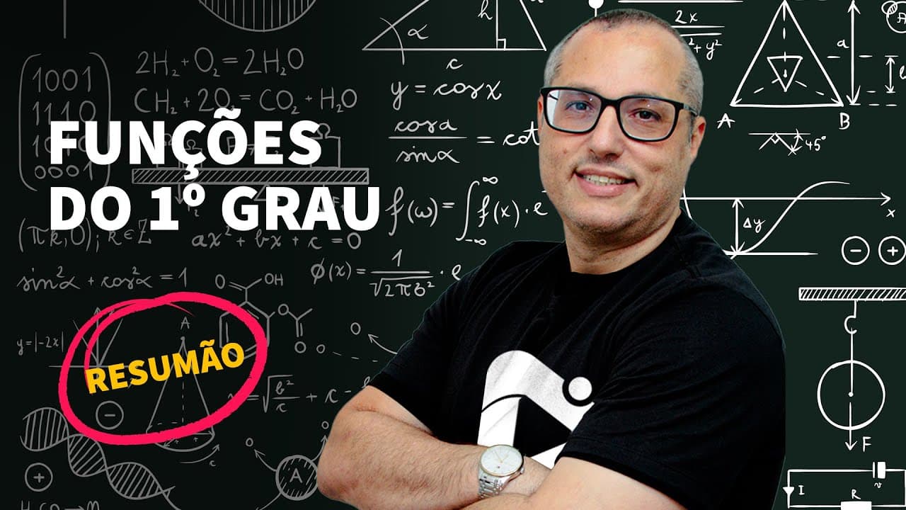 Thumbnail: RESUMÃO: Função de 1º grau | ProEnem