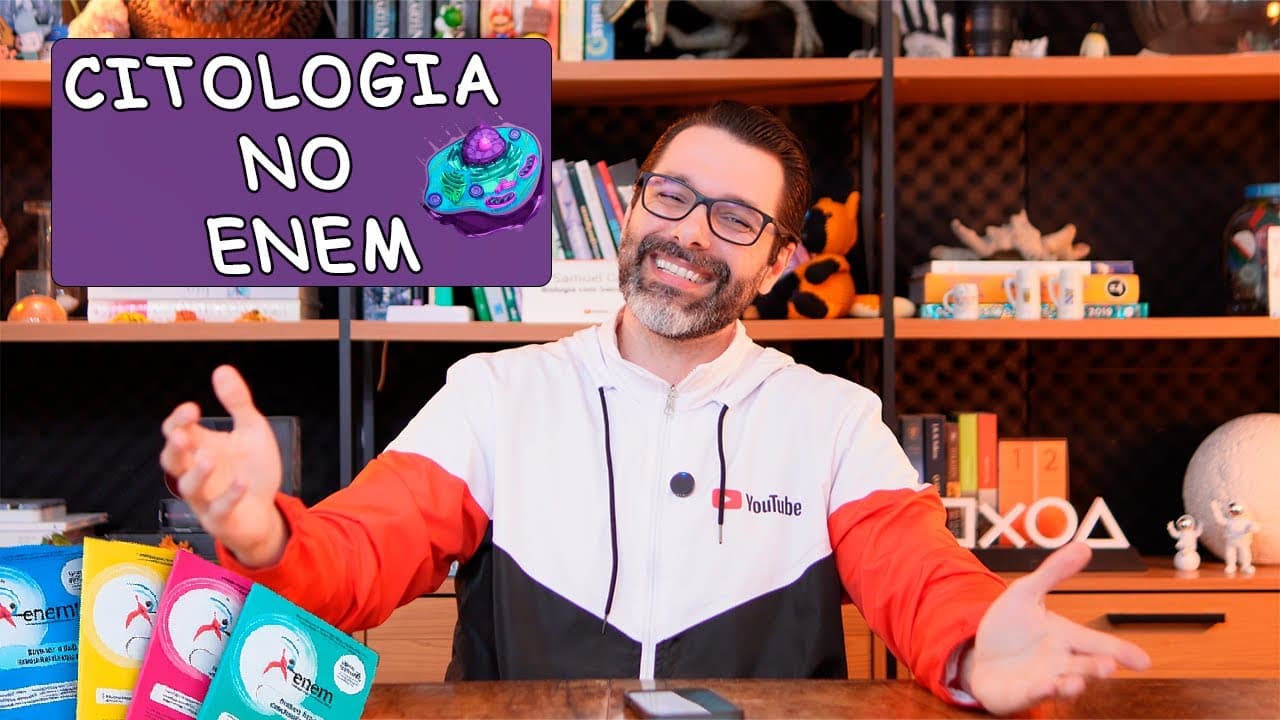 Thumbnail: COMO A CITOLOGIA É COBRADA NO ENEM | Biologia com Samuel Cunha