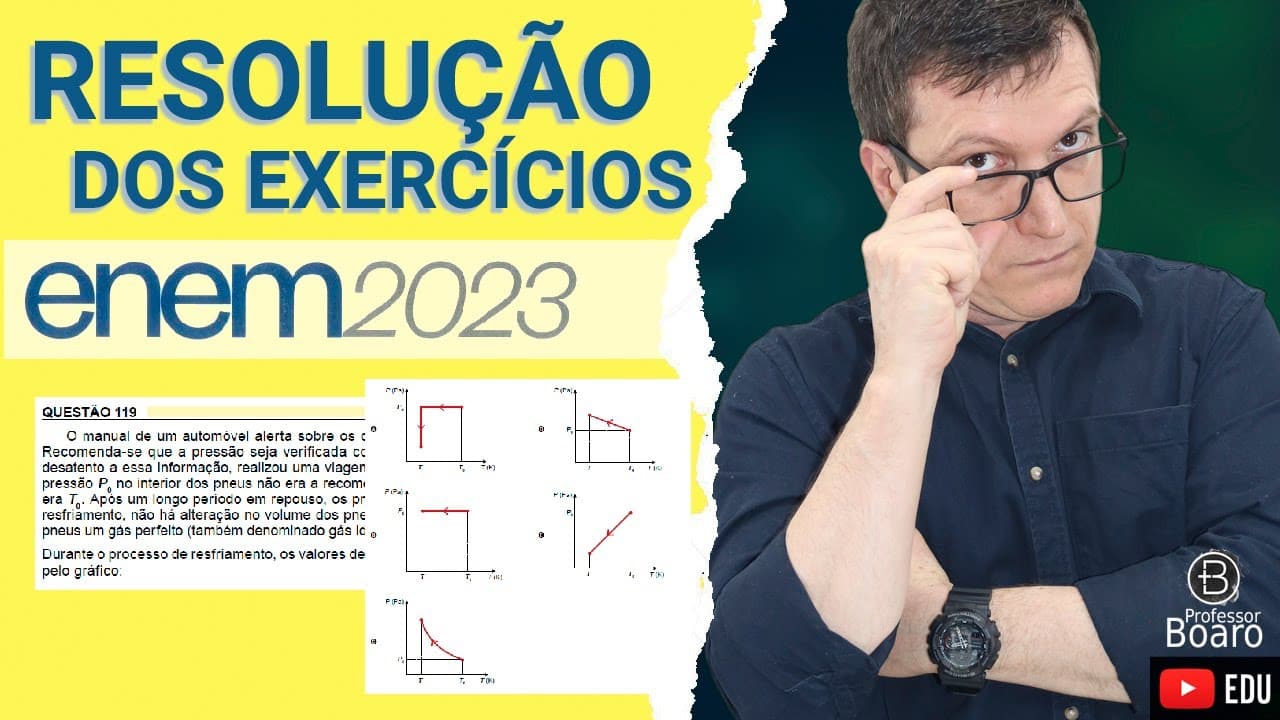 Thumbnail: ENEM 2023 - RESOLUÇÃO dos EXERCÍCIOS - (ENEM 2023 - 119 - Caderno AMARELO) O manual de um automóvel