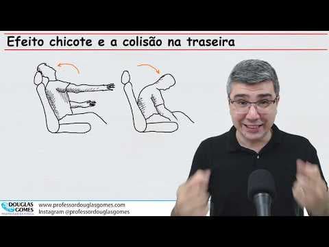 Thumbnail da aula: Colisão traseira e efeito chicote | Física do cotidiano