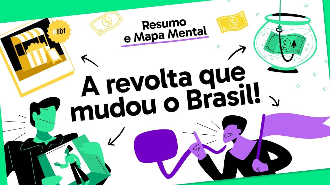 Thumbnail: REVOLTAS COLONIAIS | Revoltas Nativistas e Separatistas | QUER QUE DESENHE?