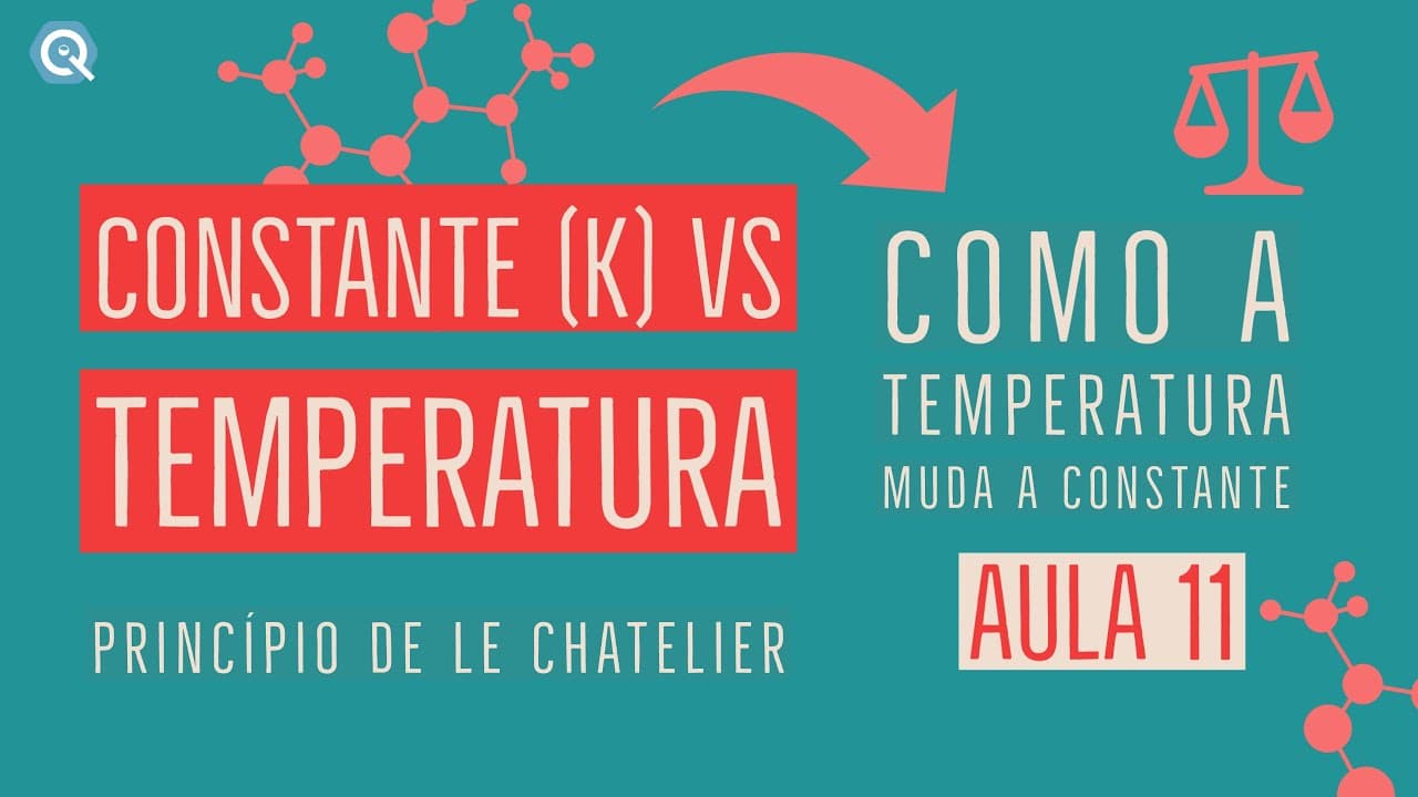 Thumbnail: Como a temperatura muda a constante de equilíbrio? | Equilíbrio Químico | Aula 11