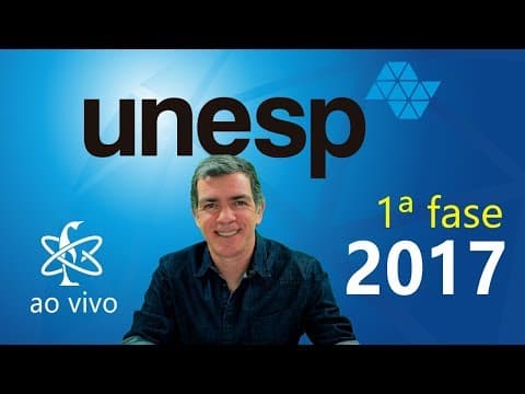 Thumbnail da aula: Unesp 2017 primeira fase - Resolução de Física
