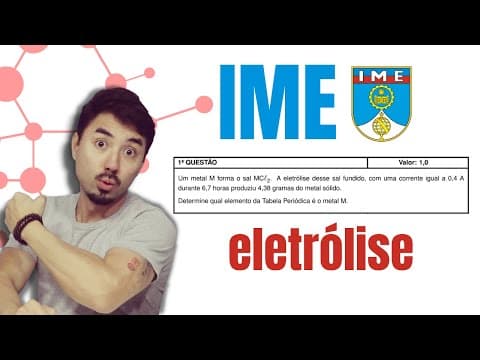 Thumbnail da aula: Questão 1 | IME 2025/2026 | Química