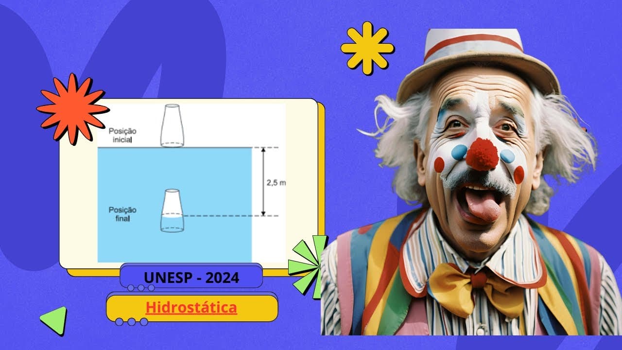 Thumbnail: Resolução - UNESP   2024 Questão 78 - Física #unesp #vestibular #enem