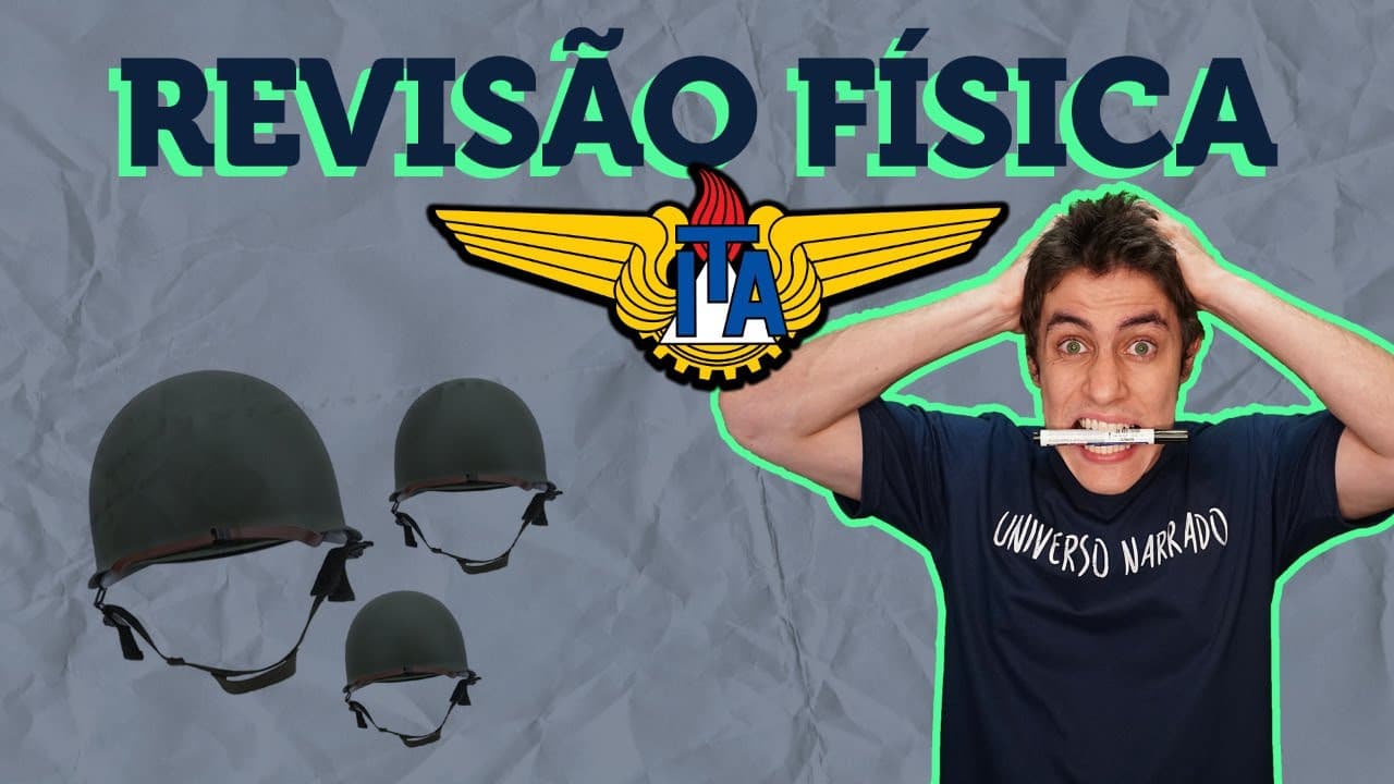 Thumbnail: REVISÃO FÍSICA: ITA | FÍSICA MODERNA: RELATIVIDADE ESPECIAL + @Físicadu
