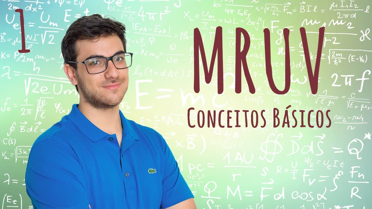Thumbnail: Introdução ao Movimento Retilíneo Uniformemente Variado (MRUV) - EXATAS EXATAS (Aula 1)