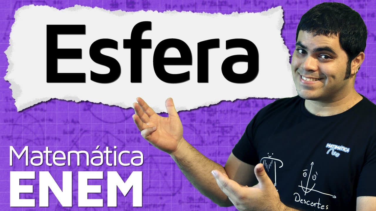 Thumbnail: Esfera - Área da Superfície e Volume da Esfera (Fuso, Cunha, Calota) | Matemática do ENEM