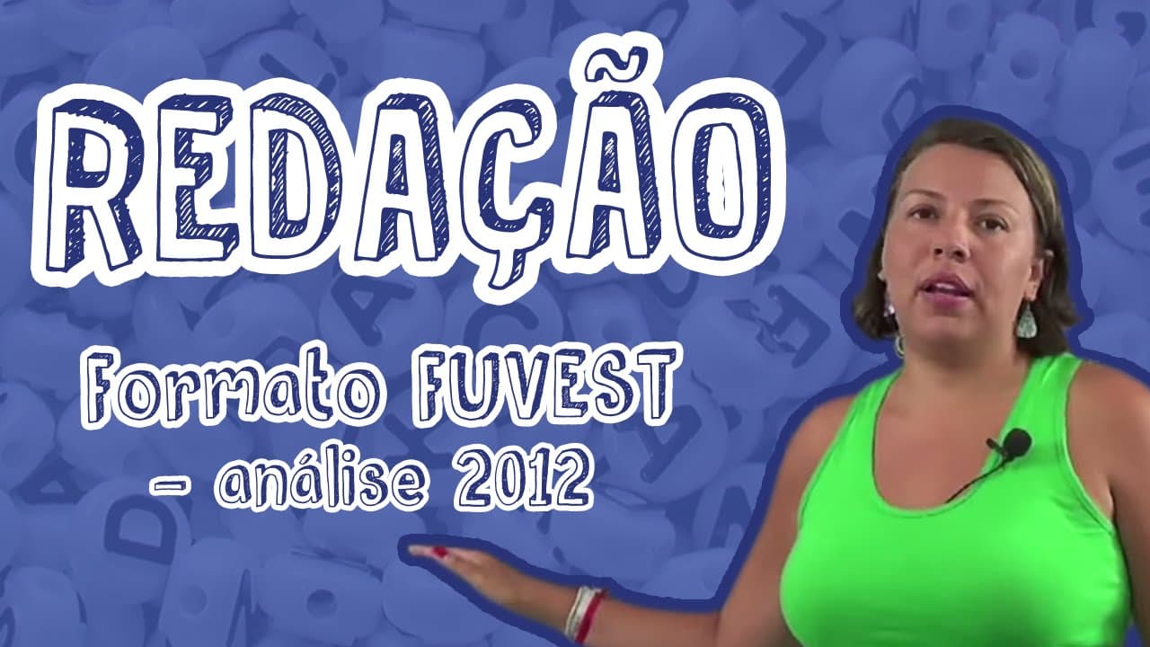 Thumbnail: Português - Formato Fuvest - Análise 2012