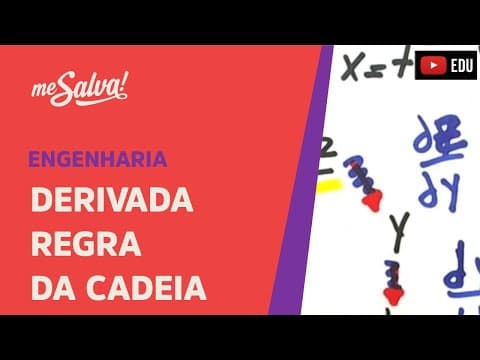 Thumbnail da aula: Me Salva! Cálculo - Derivada, Regra da Cadeia