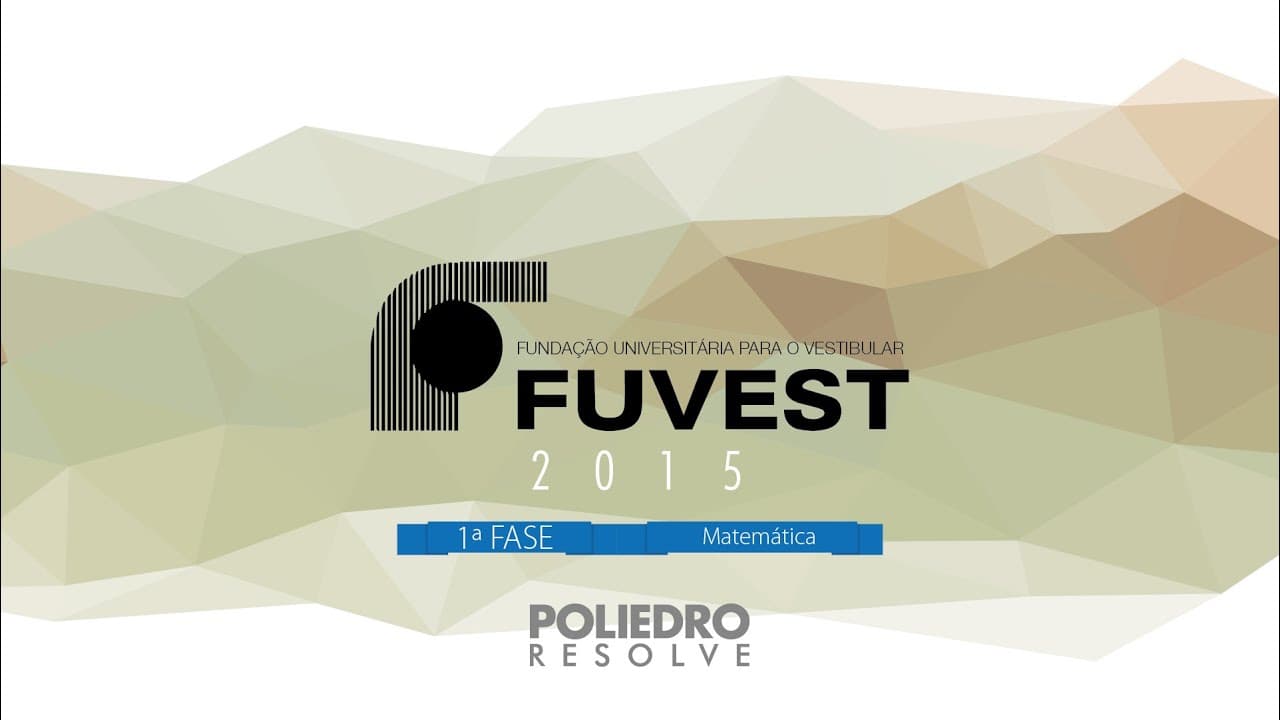 Thumbnail: Fuvest - 1ª Fase - Matemática