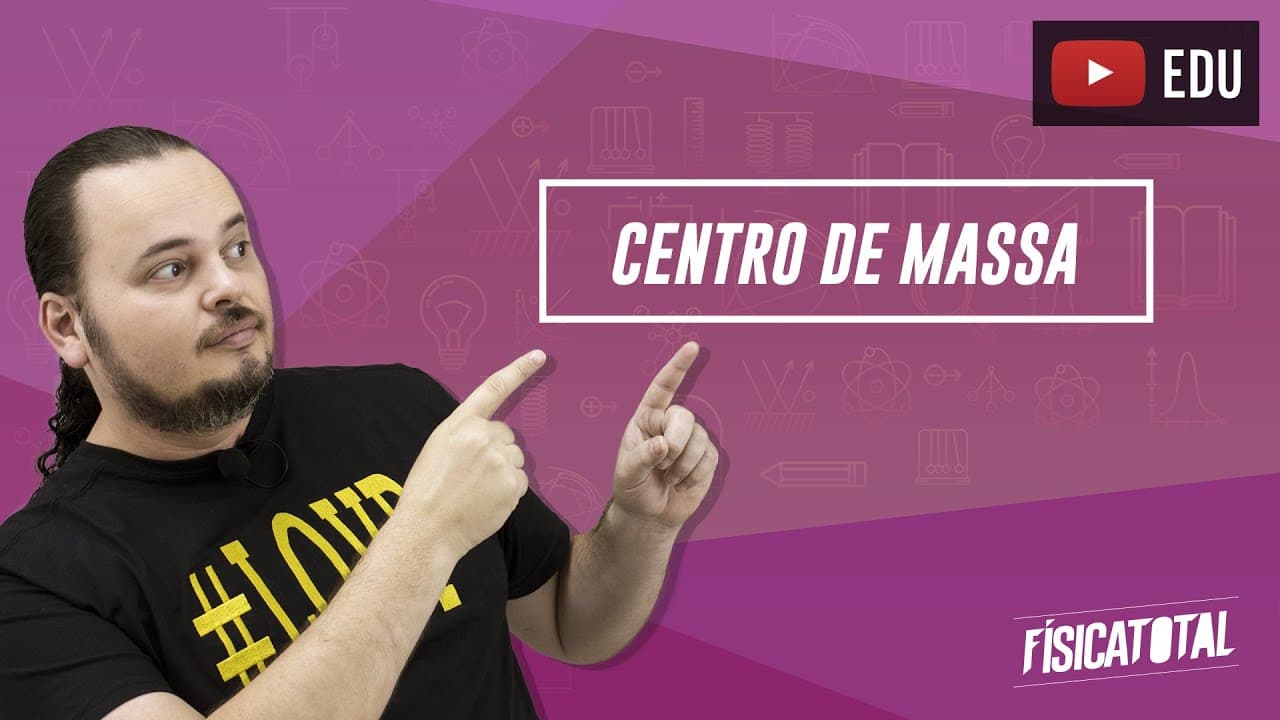 Thumbnail: Centro de Massa | Estática do corpo extenso rígido | Física em Questões 064