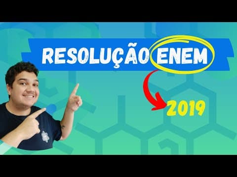 Thumbnail da aula: ENEM 2019 Por terem camada de valência completa, alta energia de ionização e afinidade eletrônica...
