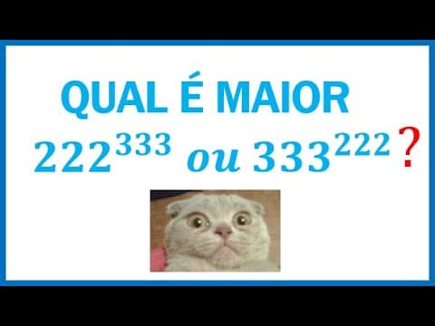 Thumbnail da aula: 🔥 DESAFIO DE MATEMÁTICA BÁSICA - Sabe como fazer essa comparação???