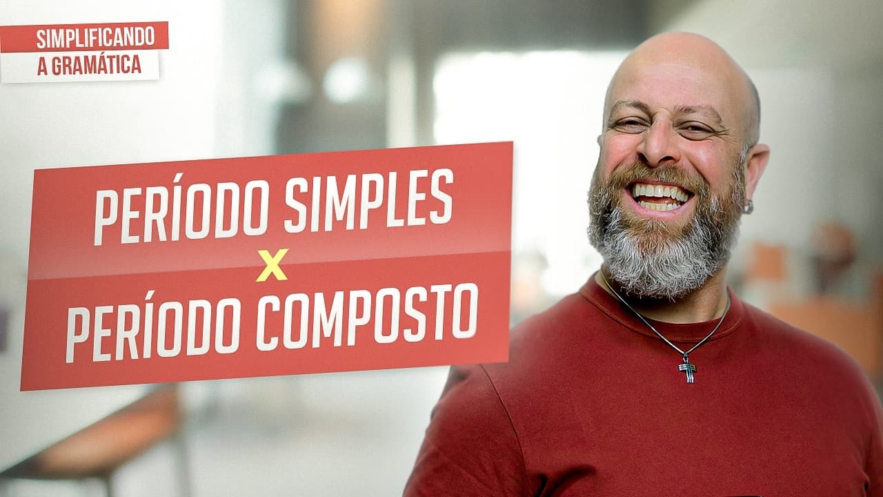 Thumbnail: COORDENAÇÃO e SUBORDINAÇÃO: Aula COMPLETA de PERÍODO COMPOSTO #português #concurso